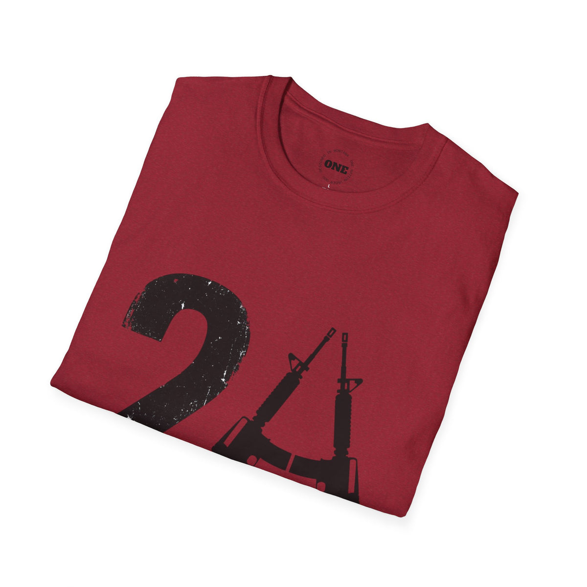 2A Rifle Graphic T-Shirt — Patriotic 2A Second Amendment Tee