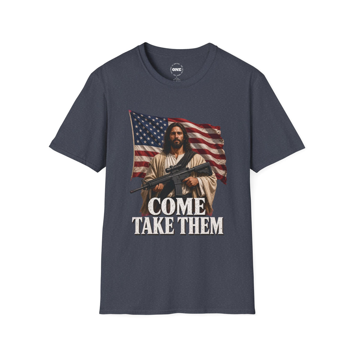 Come Take Them Jesus Flag T-Shirt