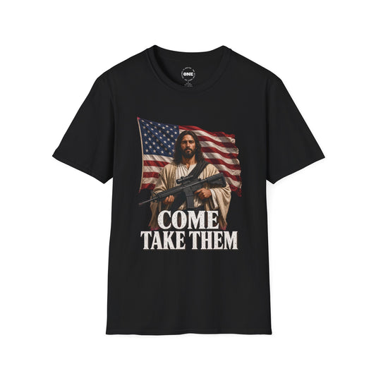 Come Take Them Jesus Flag T-Shirt