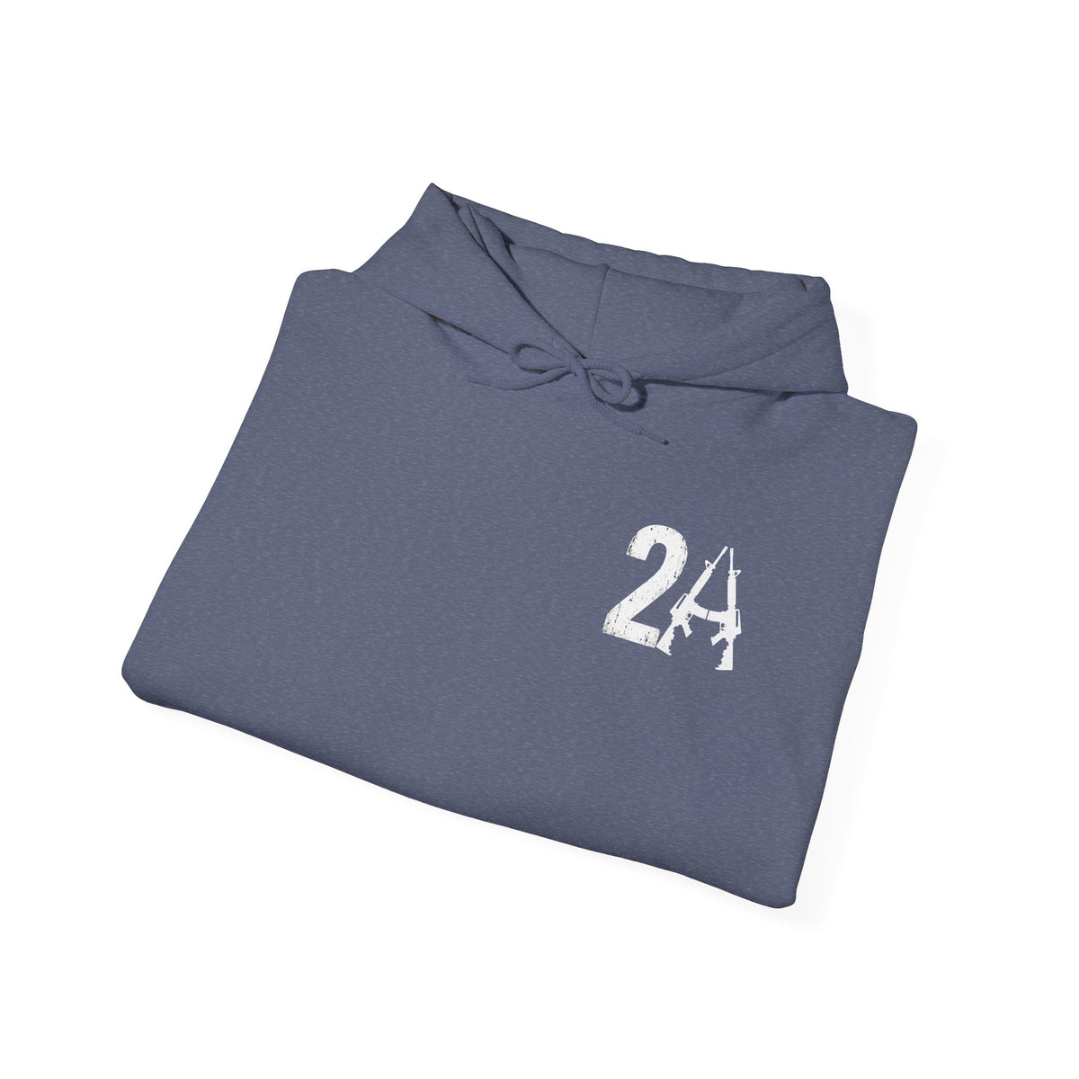 2A Pocket Hoodie — "All Faster Than Dialing 911" Firearm Caliber Graphic Hoodie