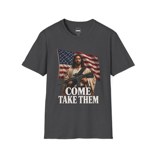 Come Take Them Jesus Flag T-Shirt