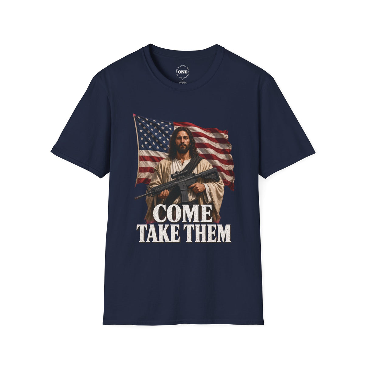 Come Take Them Jesus Flag T-Shirt